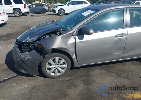 2014 Toyota Corolla Le из США, поврежденный, VIN 2T1BURHE4EC014952